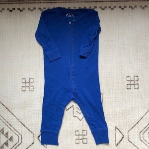 Primary signature baby organic zip romper